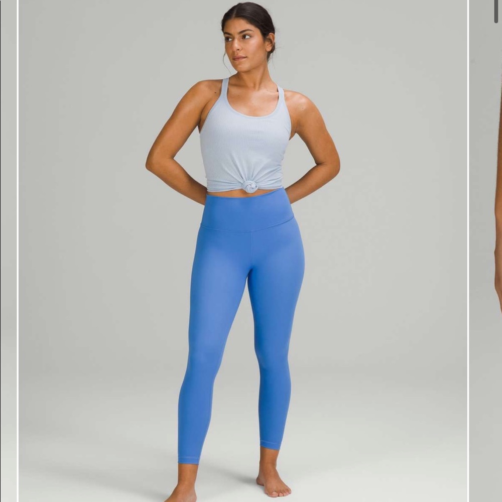 Lululemon Wunder Under High-Rise Tight 25" *Full-On Luxtreme *Blue Nile